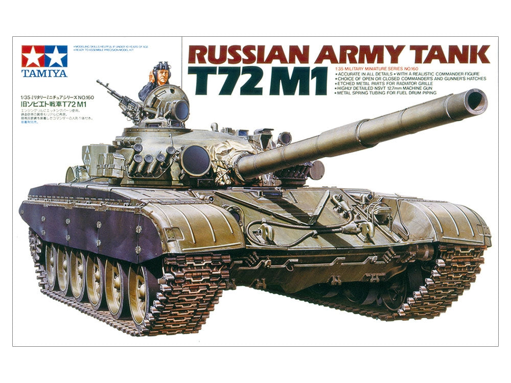 Tamiya 35160 Char T-72M1 de l&amp;#39;armée russe (1/35)  – image 2