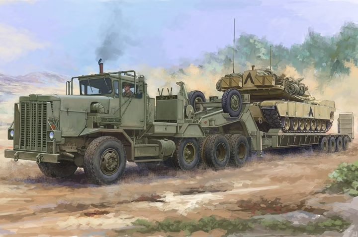 Hobby Boss 85524 M911 C-HET avec remorque Talbert 64T ​​1/35