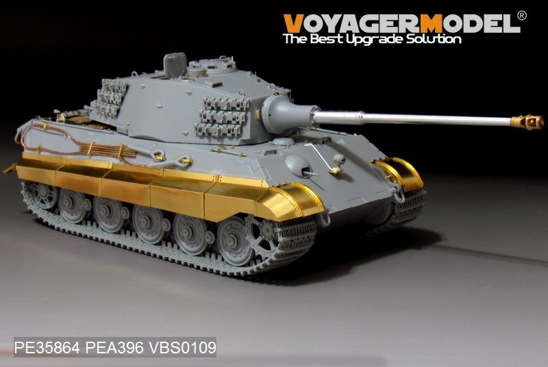 Maquette Voyager PE35864 KINGTIGER allemand de la Seconde Guerre mondiale, version finale, pour MIG AMO, échelle 1/35 – image 4