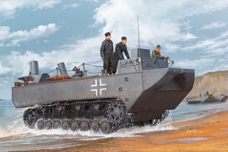 Hobby Boss 82461 Prototype allemand Land-Wasser-Schlepper II (1/35)