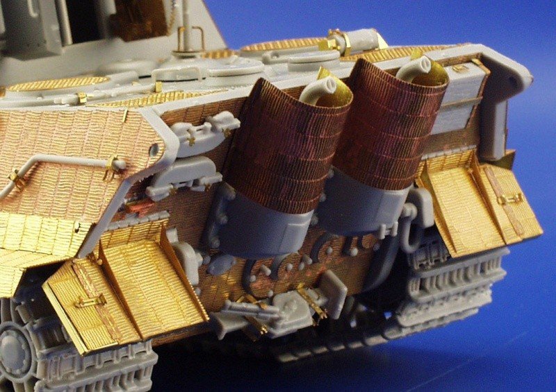 Eduard 35705 Zimmerit Jagdtiger fender 1/35 Dragon – zdjęcie 6