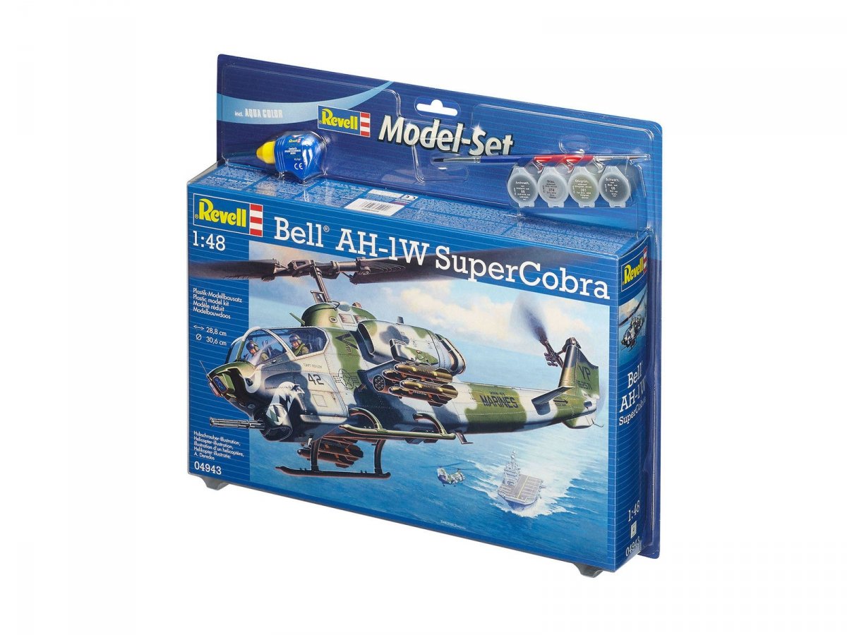 Revell 64943 Bell AH-1W Supercobra Model Kit 1/48