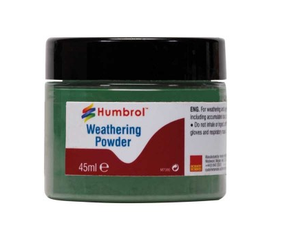 Humbrol AV0015 Poudre de vieillissement, oxyde de chrome vert, 45 ml