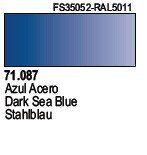 Vallejo 71087 Bleu mer foncé 