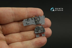 Intérieur imprimé en 3D et coloré sur papier décalcomanie Quinta Studio QD48327 P-38J (Tamiya) 1/48 – image 12
