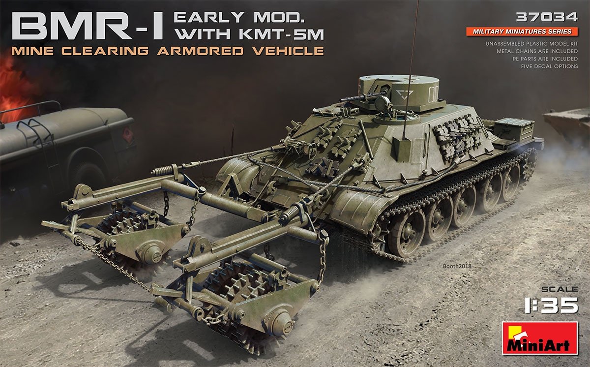 MiniArt 37034 BMR-1 PREMIER MOD. AVEC KMT-5M 1/35