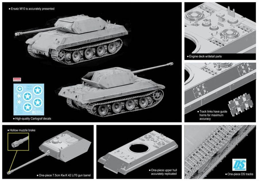 Dragon 7491 Ersatz M10 1/72 – image 3