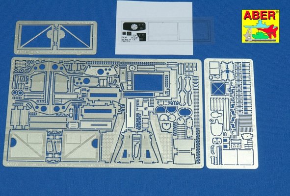 Aber 35149 Niemiecki ciagnik polgasienicowy Sd.Kfz 11/4 cz.1 zest.podst.(AFV) 1/35