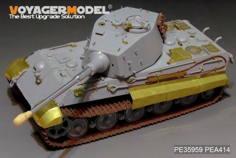 Voyager Model PE35959 WWII German King Tiger (Hensehel Turret) For HOBBYBOSS 84531 1/35 – zdjęcie 11