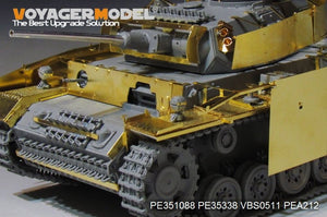 Maquette Voyager PE351088, char allemand Pz.KPfw.III Ausf.M de base de la Seconde Guerre mondiale, échelle Dragon 1/35 – image 9