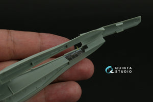 Intérieur imprimé en 3D et coloré sur papier décalcomanie Quinta Studio QD72077 F/A-18C (version tardive) (Academy) à l&amp;#39;échelle 1/72  – image 11