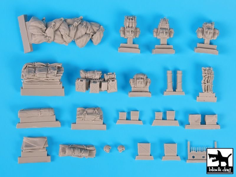 Ensemble d&amp;#39;accessoires Black Dog T35172 M 551 Sheridan Guerre du Golfe 1/35 – imagen 6