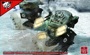 Modelcollect UA72195 Fist of War Mech de combat léger allemand Blf-100A de la Seconde Guerre mondiale, échelle 1/72 – image 2