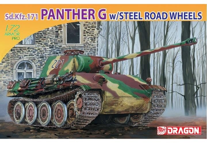 Dragon 7339 Panther G avec roues en acier (1/72)