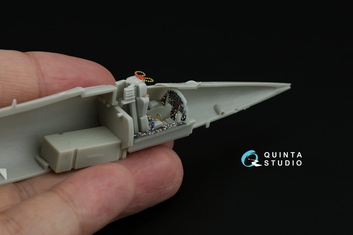 Intérieur imprimé en 3D et coloré sur papier décalcomanie Quinta Studio QD72101 F-104S (Hasegawa) 1/72 – immagine 11