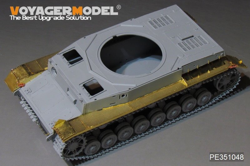 Garde-boues Voyager modèle PE351048 pour char allemand Pz.Kpfw.IV Ausf.HJ de la Seconde Guerre mondiale (RFM 5033) – imagen 9