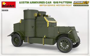 Miniart 39009 Voiture blindée Austin modèle 1918. Service britannique. Front de l&amp;#39;Ouest. Maquette intérieure 1/35 – immagine 3