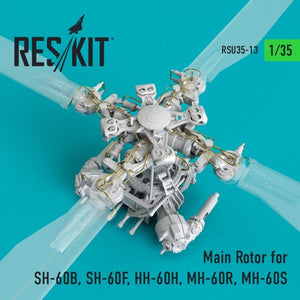 Rotor principal RESKIT RSU35-0013 pour SH-60B, SH-60F, HH-60H, MH-60R, MH-60S 1/35  – Bild 3