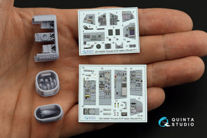 Quinta Studio QDS+48264 Tornado ECR Italien Intérieur coloré imprimé en 3D sur papier décalcomanie (Revell) (petite version) (avec pièces en résine imprimées en 3D) 1/48 – image 2