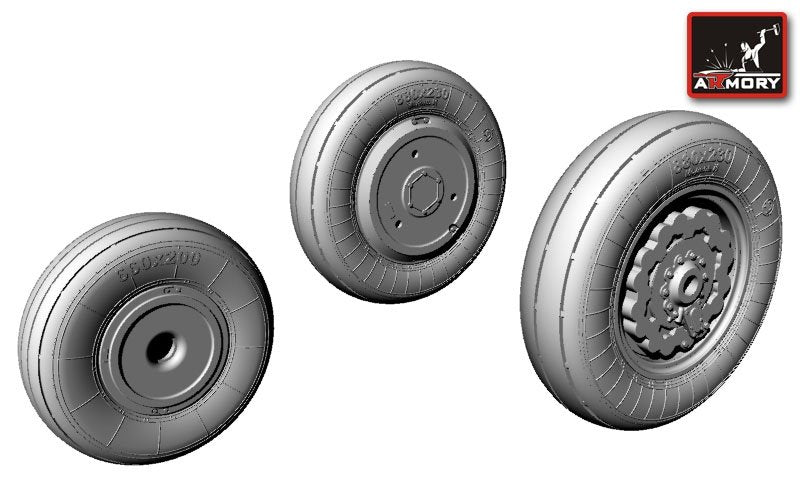 Roues Armory Models AW72010 Sukhoj Su-17/-22 1/72 – immagine 2