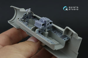 Quinta Studio QDS+48518 Tornado IDS Intérieur coloré imprimé en 3D sur papier décalcomanie (Italeri) (petite version) (avec pièces en résine imprimées en 3D) 1/48 – immagine 9
