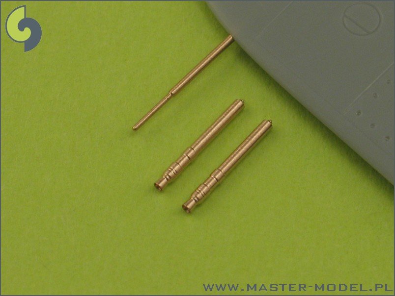 Master AM-72-011 Bf 109 G5 - G14, kit d&amp;#39;armement K (embouts MG 131) et tube Pitot – Bild 2