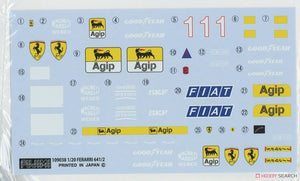 Fujimi 092140 GP-26 Ferrari 641/2 (GP du Mexique/GP de France) 1/20 – immagine 8