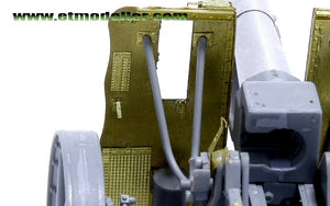 ET Modèle E35-016 Canon d&amp;#39;infanterie allemand sIG33 de 15 cm de la Seconde Guerre mondiale (Pour DRAGON 6259/6473) (1/35) – imagen 6
