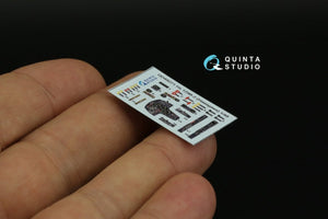 Intérieur imprimé en 3D et coloré sur papier décalcomanie Quinta Studio QD48271 Hs 129B-2 (Hasegawa) 1/48  – immagine 9