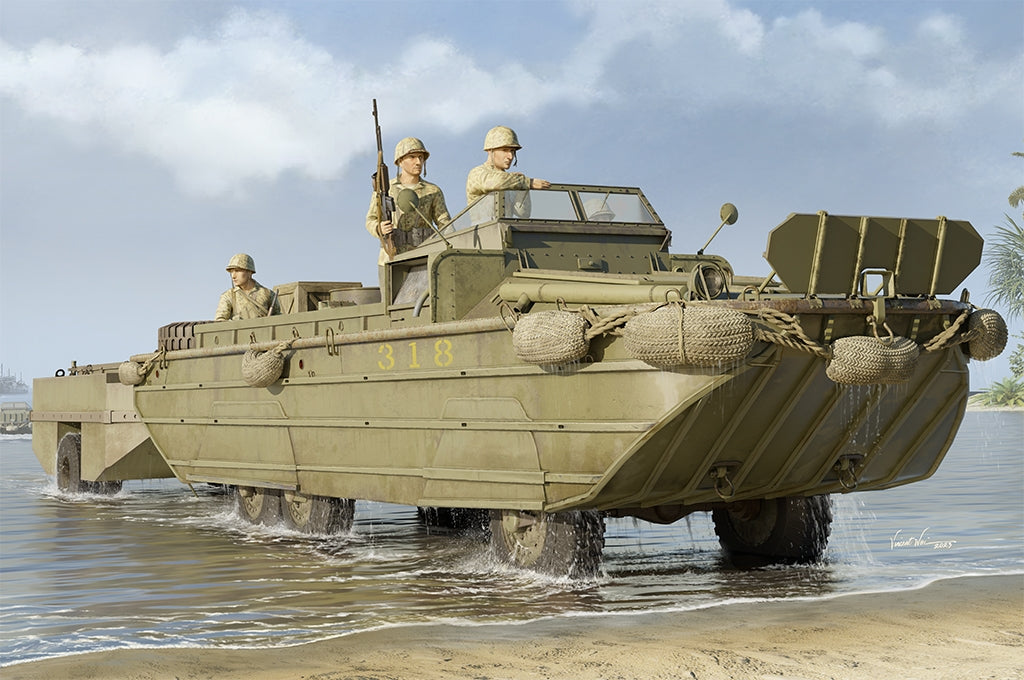 J'adore le kit 63539 GMC DUKW-353 avec remorque WTCT-6 à l'échelle 1/35