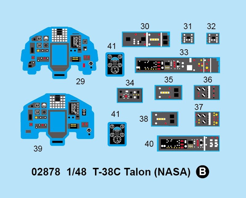Trumpeter 02878 T-38C Talon NASA – image 5