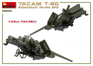 MiniArt 35240 KIT INTÉRIEUR SPG TACAM T-60 ROUMAIN 76 mm 1/35 – immagine 5