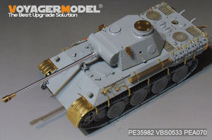 Maquette Voyager PE35982 Char Panther D allemand de la Seconde Guerre mondiale, version initiale de base, pour TAKOM 2103 au 1/35 – image 4