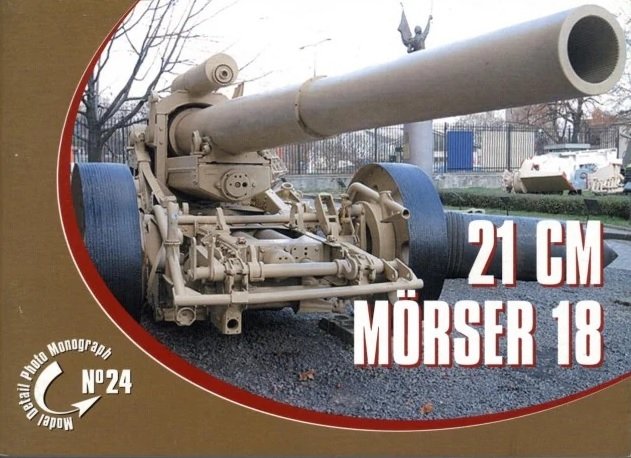 Monographie photo détaillée du modèle Rossagraph n° 24 - 21 cm Moerser 18 PL/EN