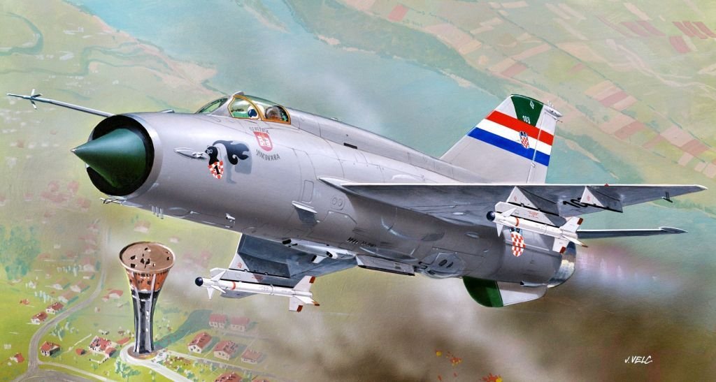 Kozavody Prostejov KPM0100 MiG-21 BIS Fishbed Partie I. (1/72)