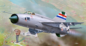 Kozavody Prostejov KPM0100 MiG-21 BIS Fishbed Partie I. (1/72)