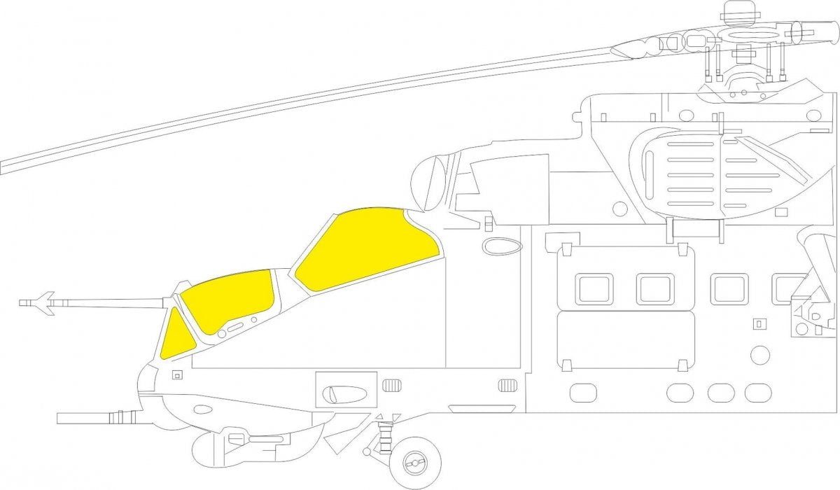 Eduard 644125 Mi-24D LööKplus EDUARD, ZVEZDA 1/48 – immagine 2