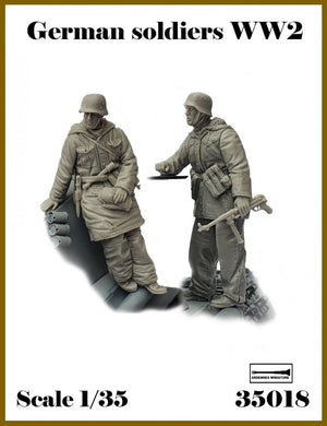 Ardennes Miniature 35018 Soldats allemands de la Seconde Guerre mondiale 1/35