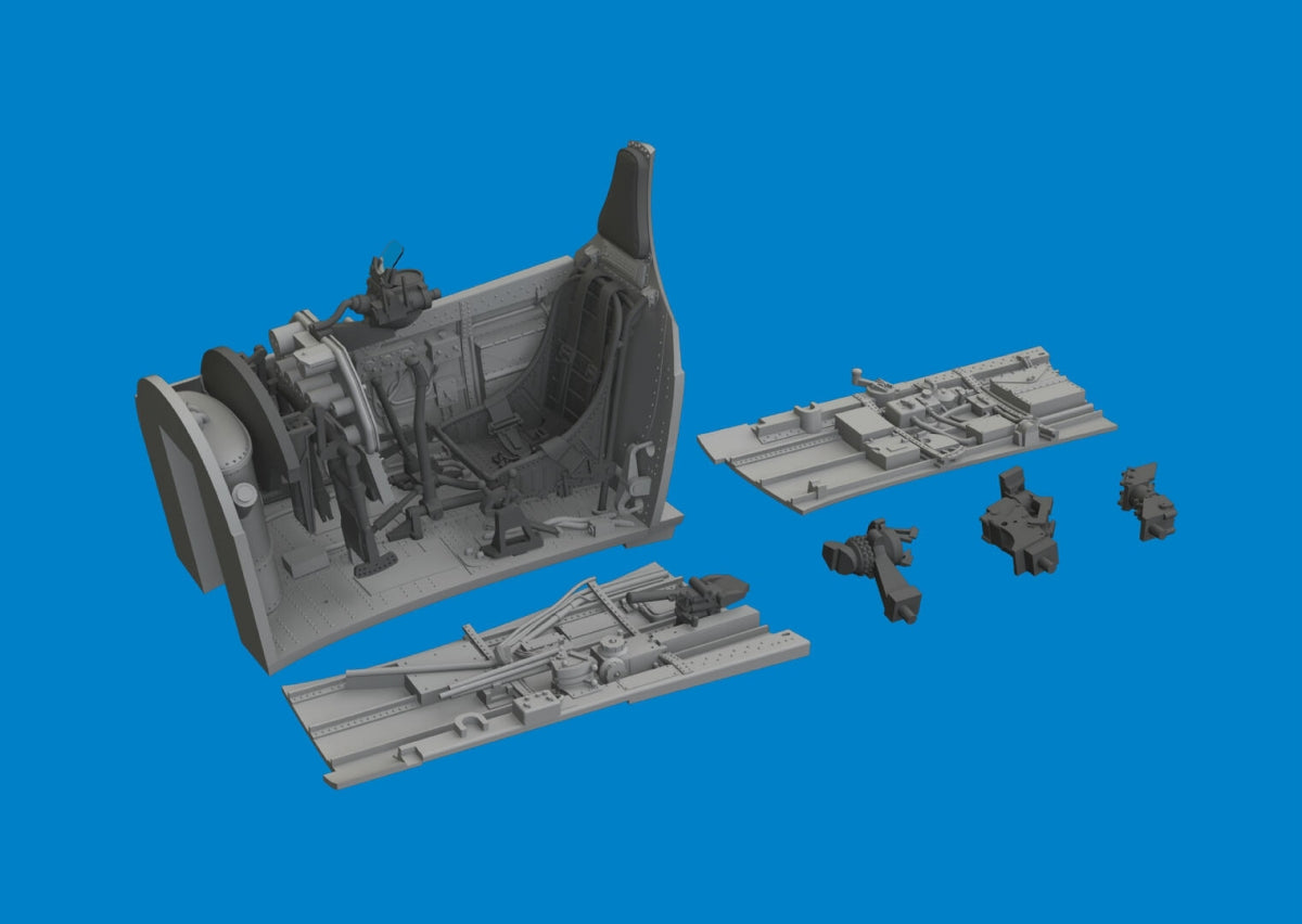 Maquette du cockpit du P-40E Eduard 6481096 (échelle 1/48) – immagine 2
