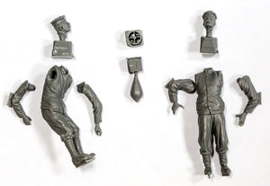 Maquette Copper State Models F32-005 Personnel d&amp;#39;aérodrome allemand chargeant des bombes 1/32 – image 5