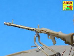 Aber 35L-098 Ensemble de 2 canons pour mitrailleuse de char allemande MG 34 avec Panzermantel (1/35) – imagen 6