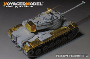 Kit de mise à niveau des ailes de char moyen M47E/M de l&amp;#39;armée américaine moderne Voyager Model PE351075 pour Takom 1/35 – image 3