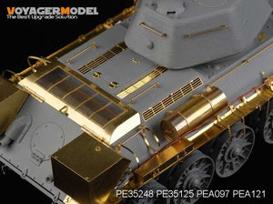 Maquette Voyager PE35248 Char russe T-34/76 Mod.1943 de la Seconde Guerre mondiale (pour kit DRAGON) 1/35 – image 5
