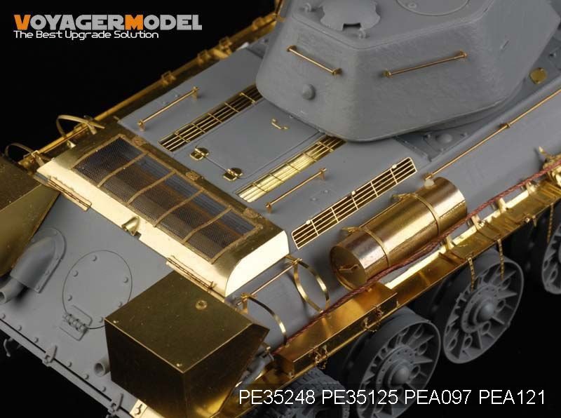 Maquette Voyager PE35248 Char russe T-34/76 Mod.1943 de la Seconde Guerre mondiale (pour kit DRAGON) 1/35 – image 5