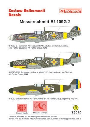 Techmod 72050 - Messerschmitt Bf 109G-2 1/72 – immagine 2