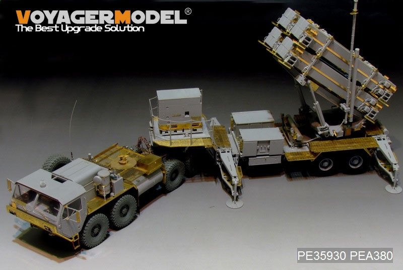 Maquette Voyager PE35930 M983 américain moderne avec système SAM Patriot MIM-104F PAC-3 Basic pour TRUMPETER 01037 1/35 – immagine 6