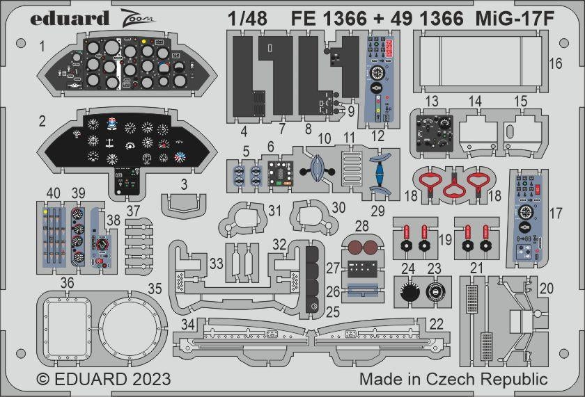 Eduard BIG49383 MiG-17F Ammo 1/48 – zdjęcie 4