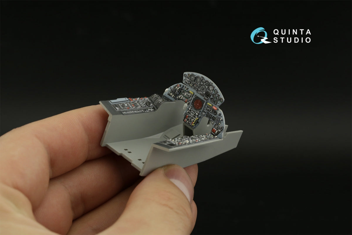 Intérieur coloré imprimé en 3D sur papier décalcomanie Quinta Studio QDS-32180 F-104S (Italeri) (petite version) 1/32 – Bild 8