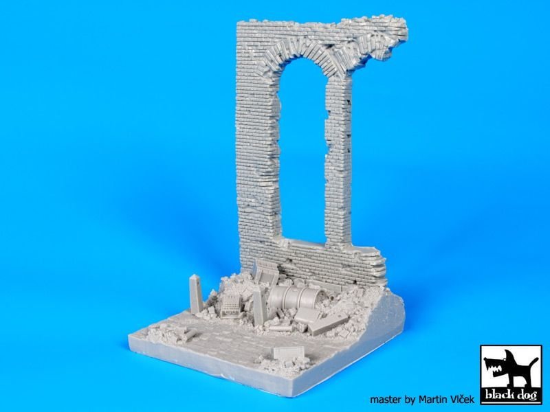 Socle de ruine d&amp;#39;usine Black Dog D35046 1/35 – Bild 6