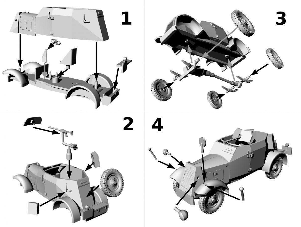 Premier à combattre PL006- Kfz. 13 (1/72) – image 2